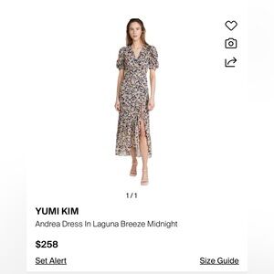 NWT Designer Yumi Kim Dress sz L💜